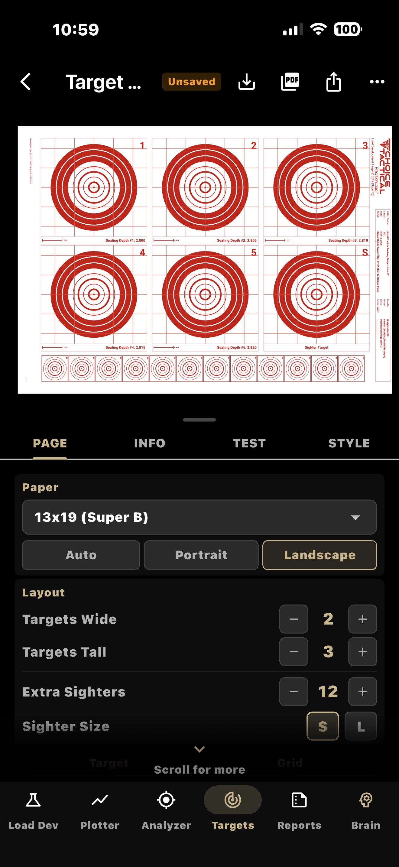 Landscape Layout